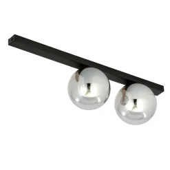Sklep Kaja Minimalistyczna lampa sufitowa z dwoma kloszami 1122/2 FIT | Kaja* Plafony Nowoczesne