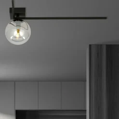 Sklep Kaja Minimalistyczna lampa sufitowa, ciemna kula 1131/1F IMAGO | Kaja* Plafony Nowoczesne