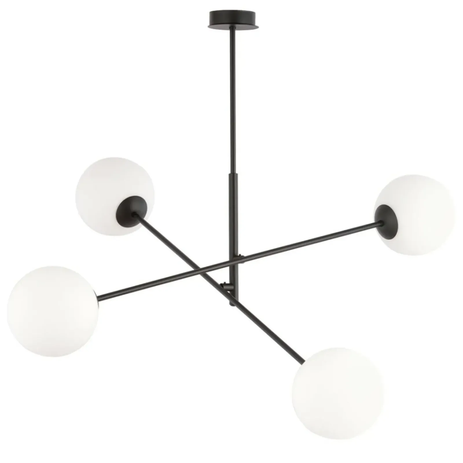 Sklep Kaja Minimalistyczna lampa sufitowa, cztery klosze 1169/4 LINEAR | Kaja Best