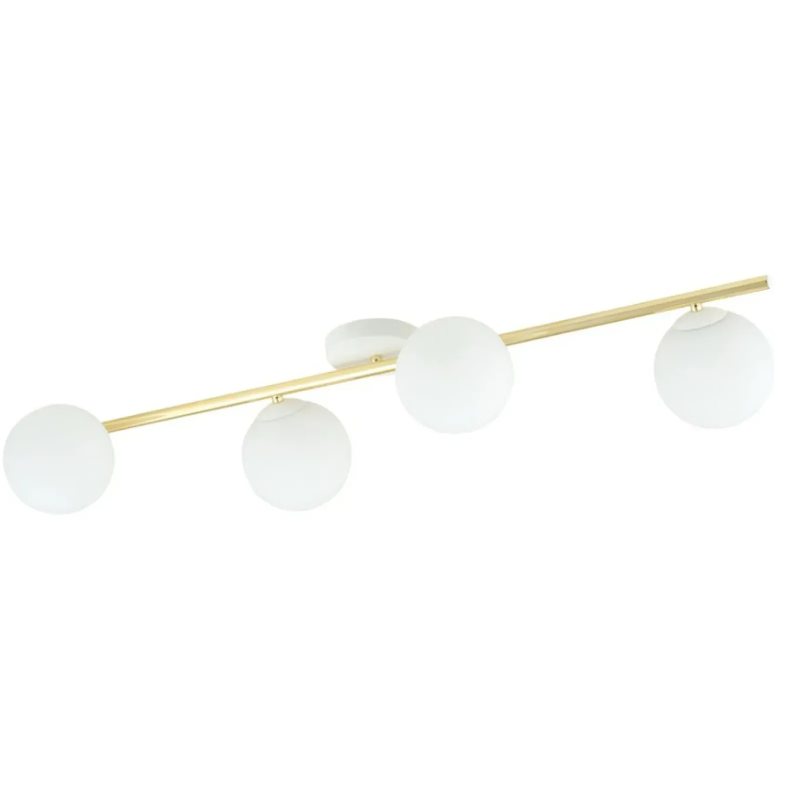 Sklep Kaja Minimalistyczna lampa sufitowa z białymi kulami 1249/4 z serii SPLENDI Sale