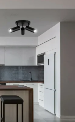 Sklep Kaja Minimalistyczna lampa sufitowa z tubami 98-01672 COLLY | Kaja czarny Best Sale