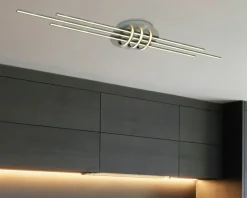 Sklep Kaja Minimalistyczna lampa sufitowa LED A0018-160 NAKSOS | Kaja Oświetlenie* Plafony Nowoczesne|Lampy Led
