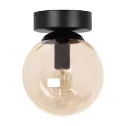 Sklep Kaja Minimalistyczna lampa sufitowa z kloszem K-5366 z serii PIRO* Plafony Klasyczne|Plafony