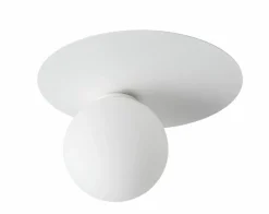 Sklep Kaja Minimalistyczna lampa sufitowa z kloszem SIG 33262 z serii ARGON KOŁO biały Cheap