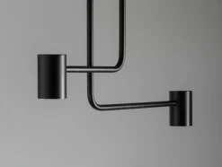 Sklep Kaja Minimalistyczna lampa sufitowa do korytarza SIG 33418 z serii LUIS czarny Discount