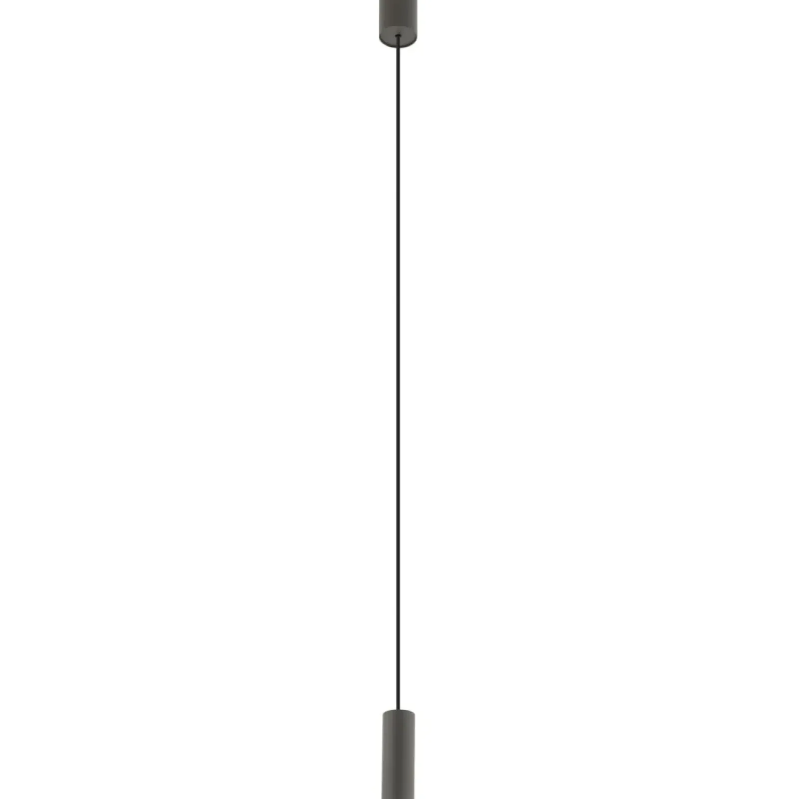 Sklep Kaja Minimalistyczna lampa wisząca, tuba 12,5cm 10901 FOURTY | Kaja szary Best