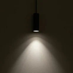Sklep Kaja Minimalistyczna lampa wisząca, tuba 12,5cm 10901 FOURTY | Kaja szary Best