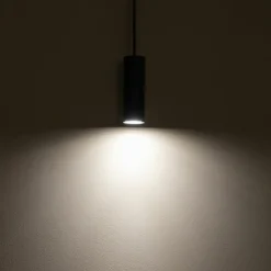 Sklep Kaja Minimalistyczna lampa wisząca, tuba 12,5cm 10901 FOURTY | Kaja szary Best