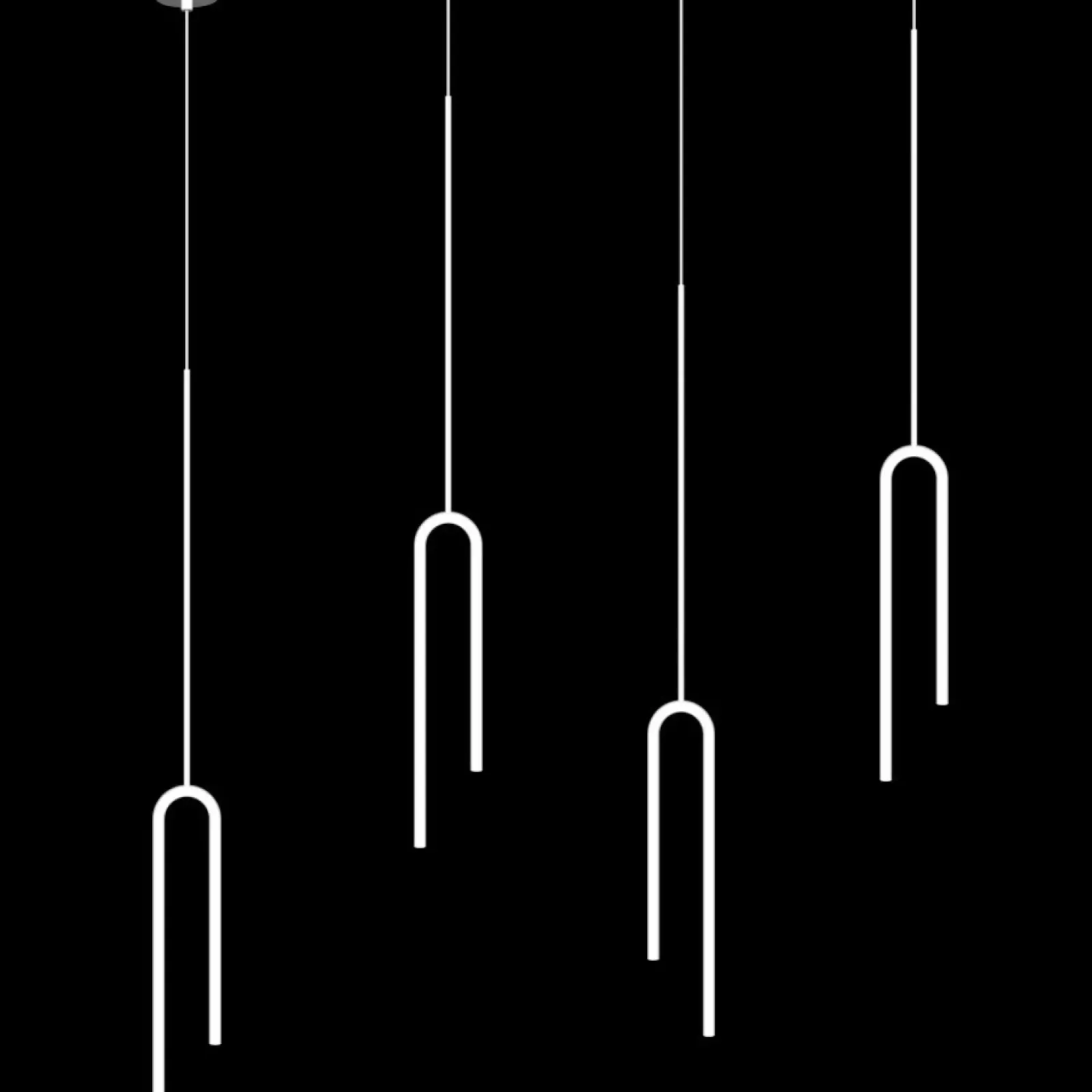 Sklep Kaja Minimalistyczna lampa wisząca do jadalni 66242 FORK | Kaja Oświetlenie Store