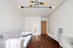 Sklep Kaja Minimalistyczna lampa wisząca z czarną oprawą 696/6 | Kaja Oświetlenie czarny Hot