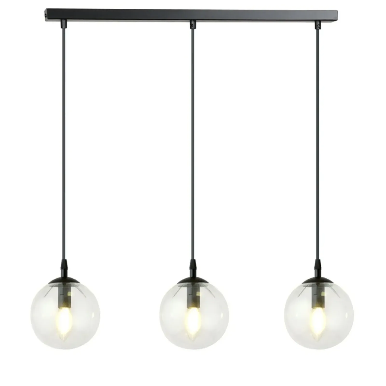 Sklep Kaja Minimalistyczna lampa wisząca z kloszami 711/3 | Kaja Oświetlenie Fashion