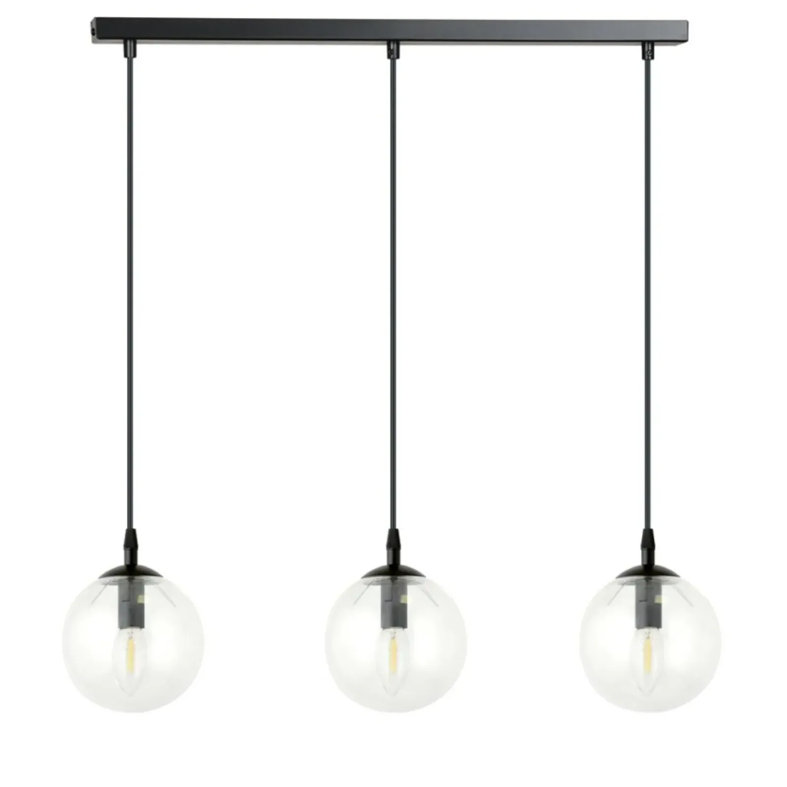 Sklep Kaja Minimalistyczna lampa wisząca z kloszami 711/3 | Kaja Oświetlenie Fashion