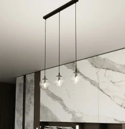 Sklep Kaja Minimalistyczna lampa wisząca z kloszami 711/3 | Kaja Oświetlenie Fashion