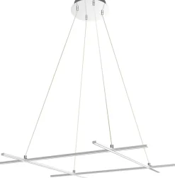 Sklep Kaja Minimalistyczna lampa wisząca LED A0020-340 ANDROS | Kaja Oświetlenie srebrny Flash Sale