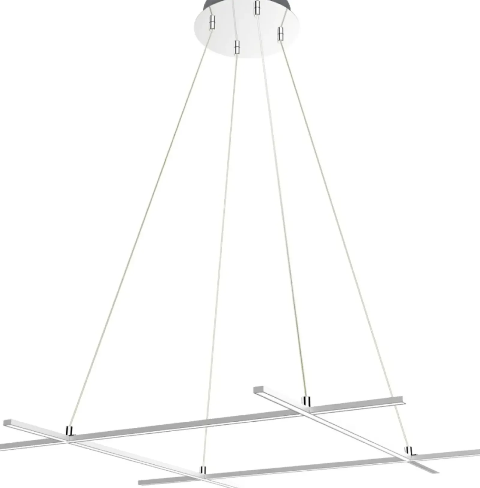 Sklep Kaja Minimalistyczna lampa wisząca LED A0020-340 ANDROS | Kaja Oświetlenie srebrny Flash Sale
