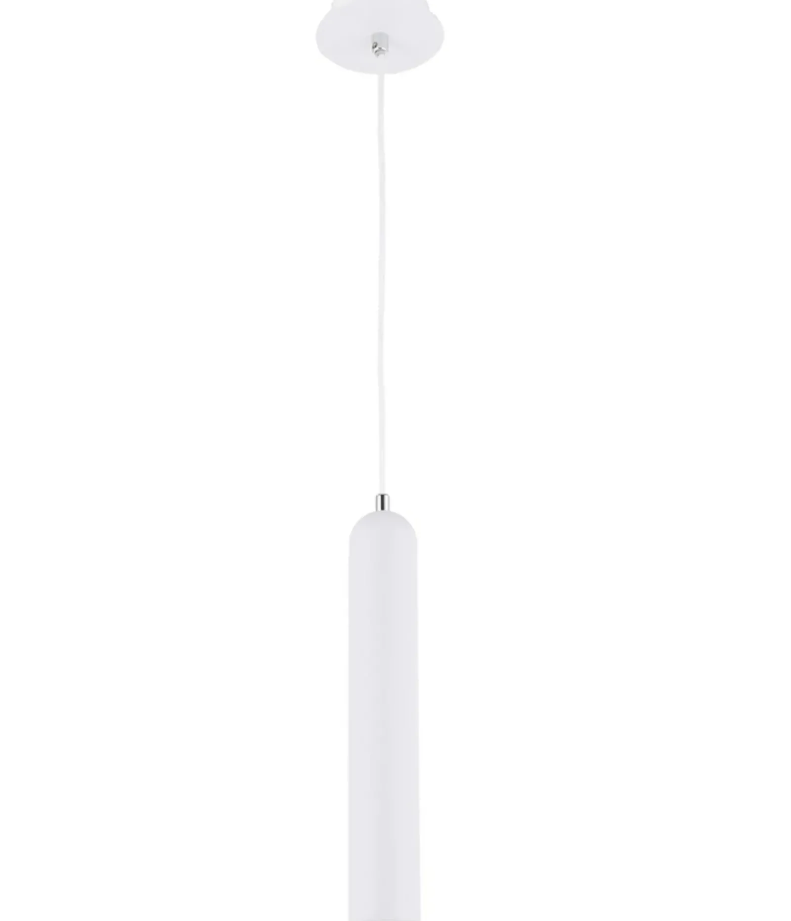 Sklep Kaja Minimalistyczna lampa wisząca w kształcie tuby AZ1237 TUBO | Kaja biały Online