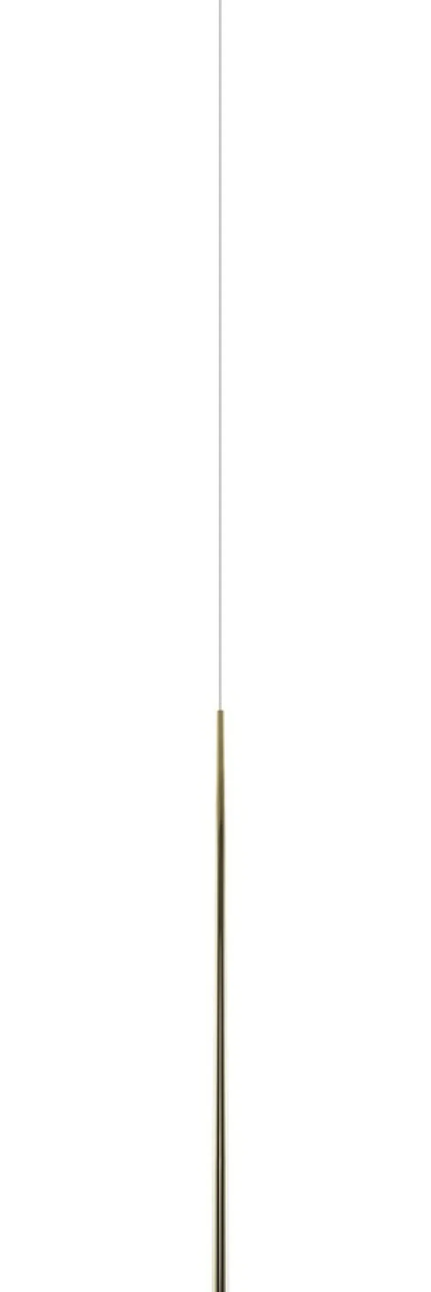 Sklep Kaja Minimalistyczna lampa wisząca tuba LED AZ3156 LOUISE | Kaja złoty New