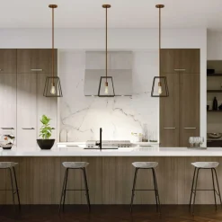 Sklep Kaja Minimalistyczna lampa wisząca, druciana HK-FULTON-P z serii FULTON New