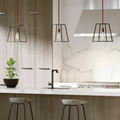Sklep Kaja Minimalistyczna lampa wisząca, druciana HK-FULTON-P z serii FULTON New