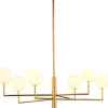 Sklep Kaja Minimalistyczna lampa wisząca w złotym kolorze JUP 1930 z serii FEME Cheap