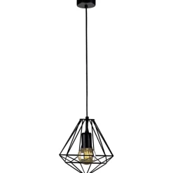 Sklep Kaja Minimalistyczna lampa wisząca do jadalni K-4018 MARKO | Kaja czarny Outlet