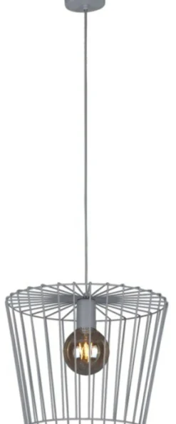 Sklep Kaja Minimalistyczna lampa wisząca K-4651 SOUL GRAY | Kaja Oświetlenie szary Outlet