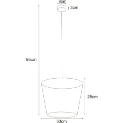 Sklep Kaja Minimalistyczna lampa wisząca K-4651 SOUL GRAY | Kaja Oświetlenie szary Outlet