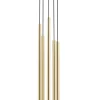 Sklep Kaja Minimalistyczna lampa wisząca, złote rurki SIG 40749 SOPEL LUX | Kaja Outlet