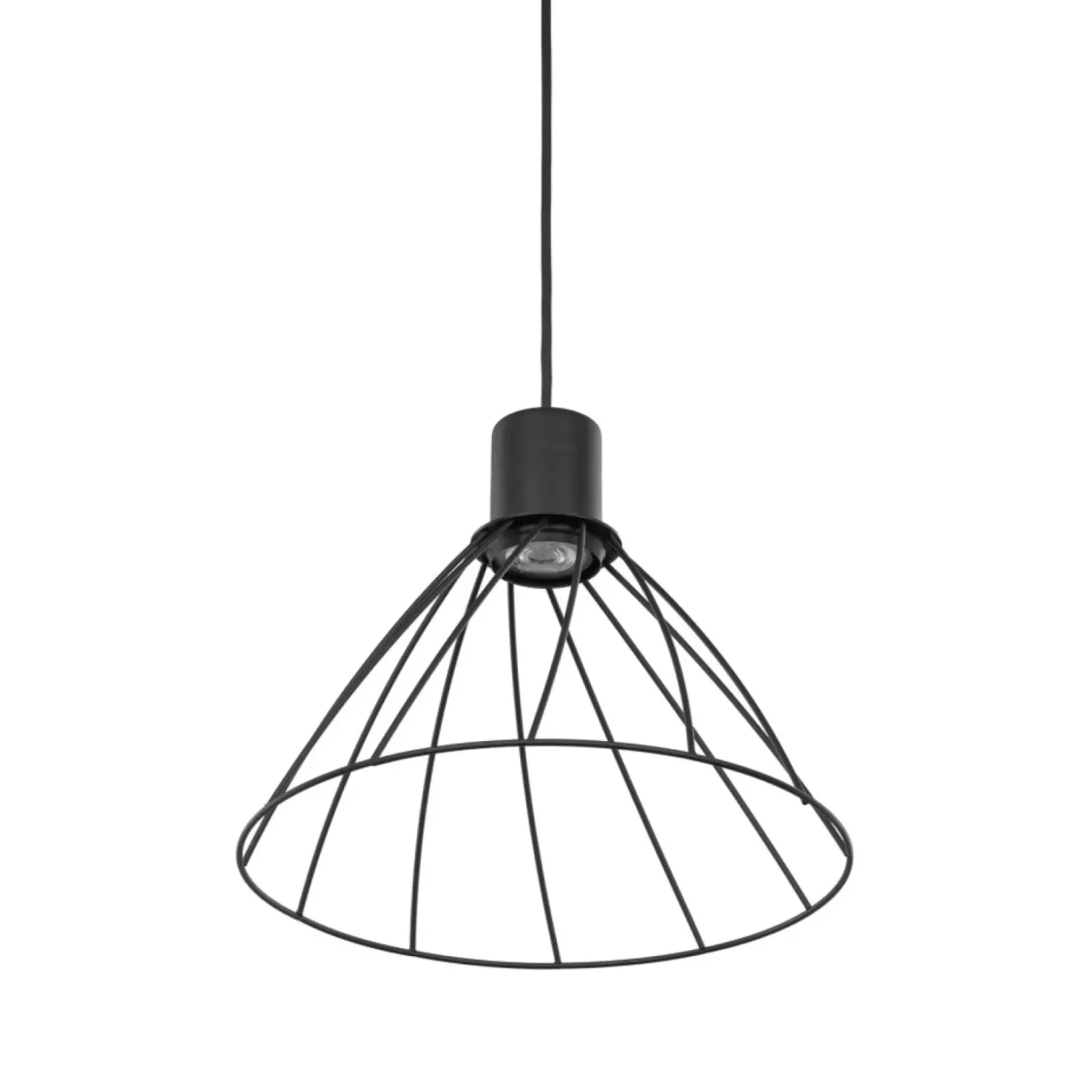 Sklep Kaja Minimalistyczna lampa wisząca z drutu TK 10160 MODESTO BLACK | Kaja Clearance