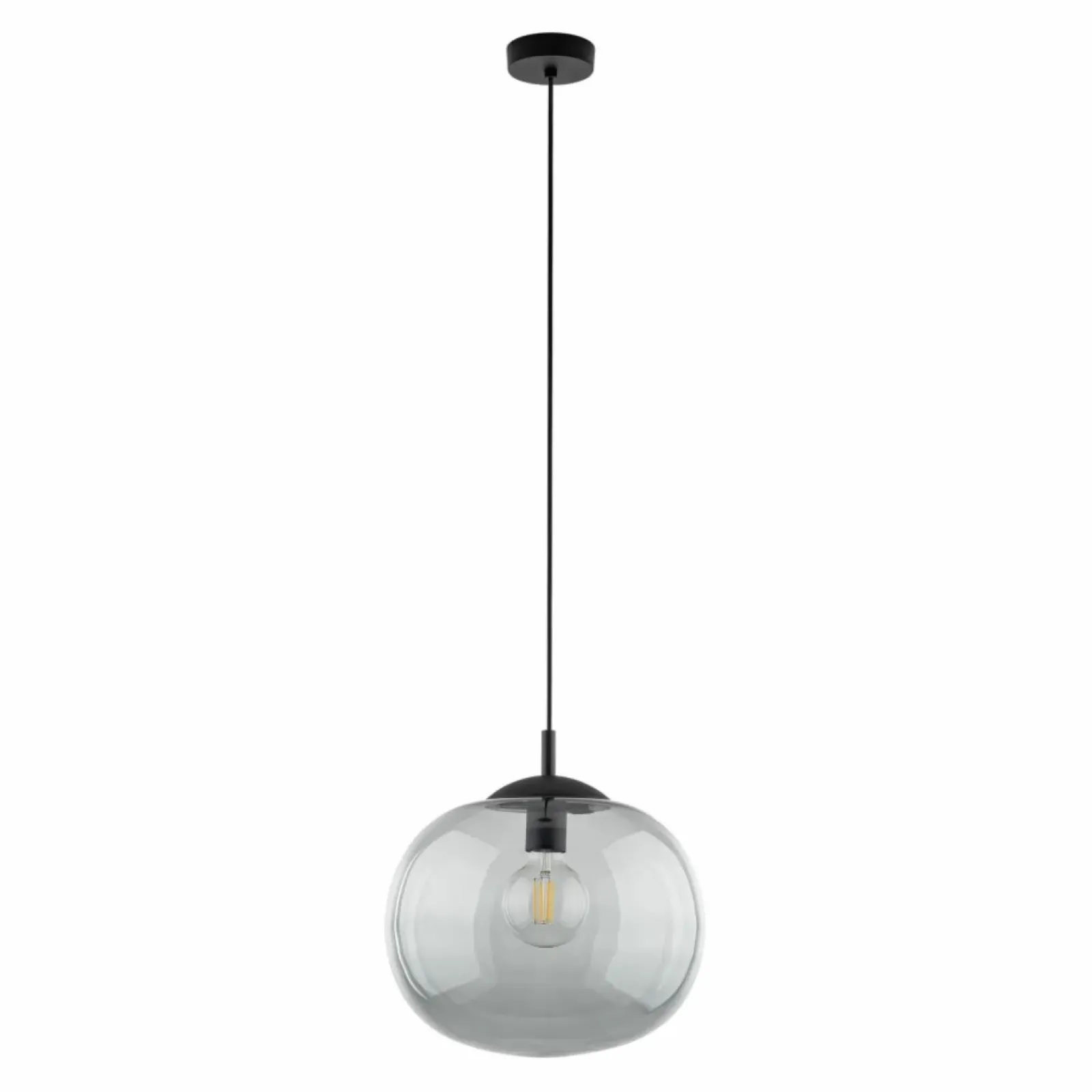 Sklep Kaja Minimalistyczna lampa wisząca ⌀35cm TK 4972 VIBE GRAPHITE | Kaja Clearance