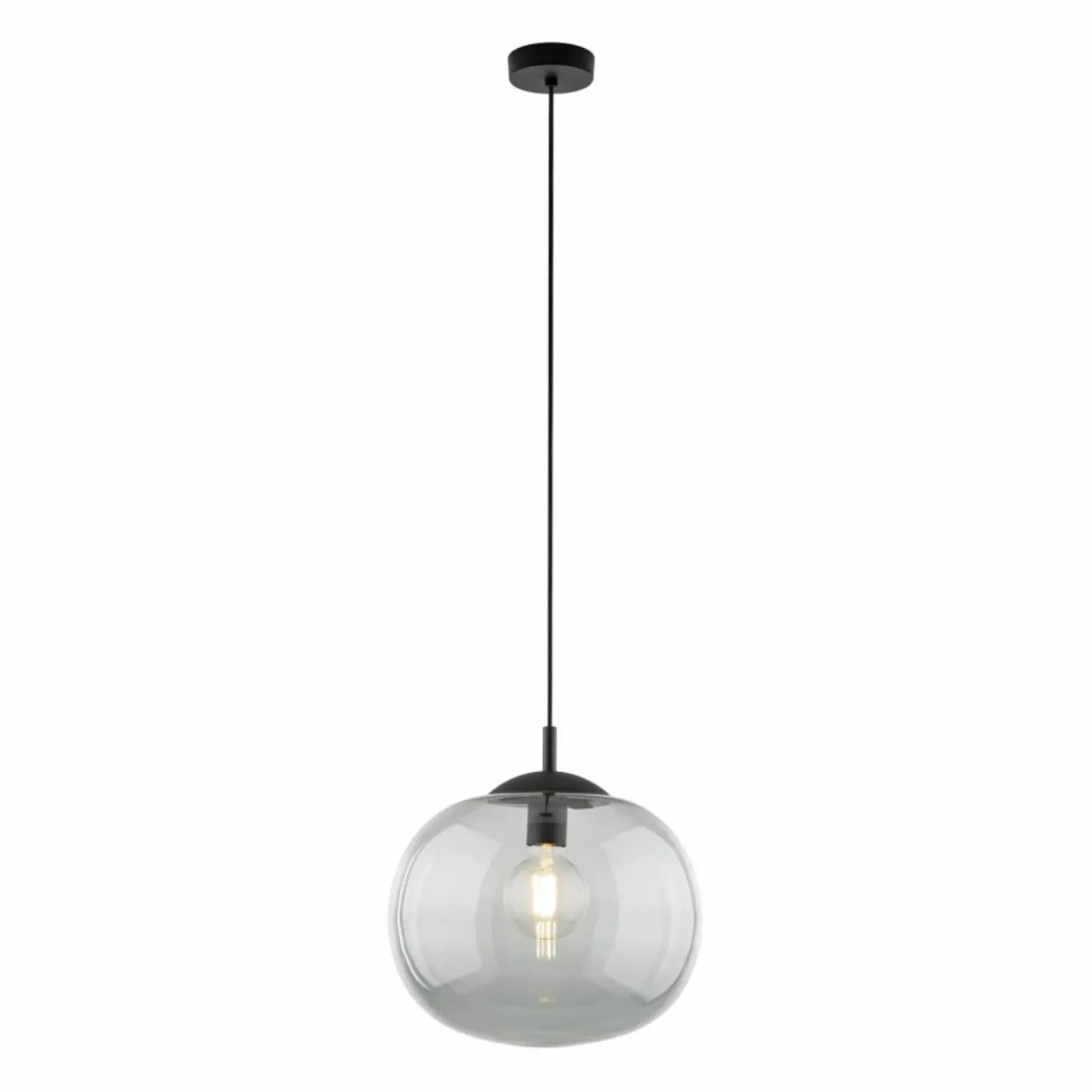 Sklep Kaja Minimalistyczna lampa wisząca ⌀35cm TK 4972 VIBE GRAPHITE | Kaja Clearance