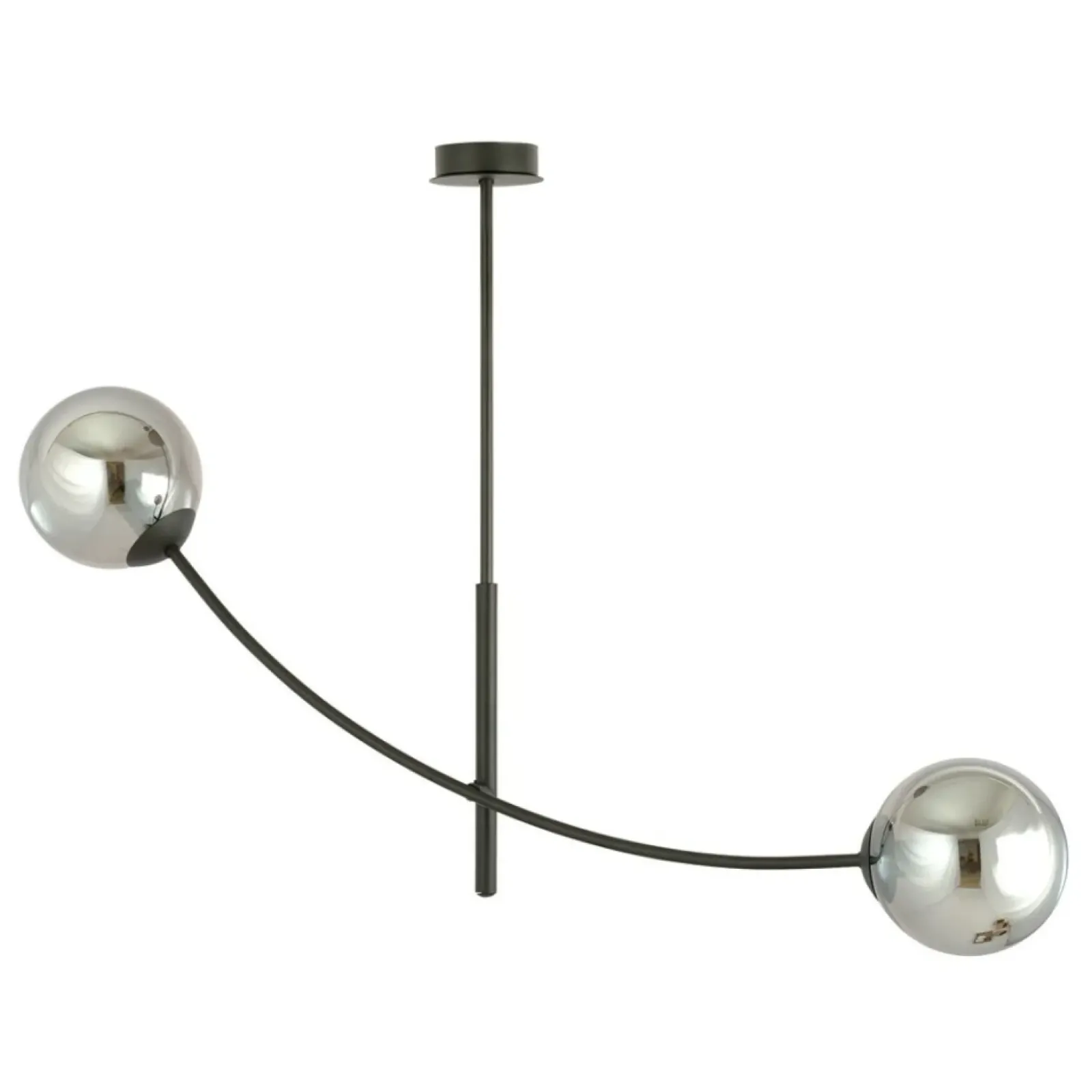Sklep Kaja Minimalistyczna lampa z ciemnymi kloszami 1100/2 HUNTER | Kaja Cheap