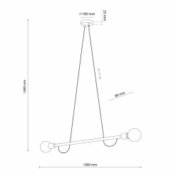 Sklep Kaja Minimalistyczna lampa z drewnianym ramieniem TK 4948 serii HELIX WOOD Online