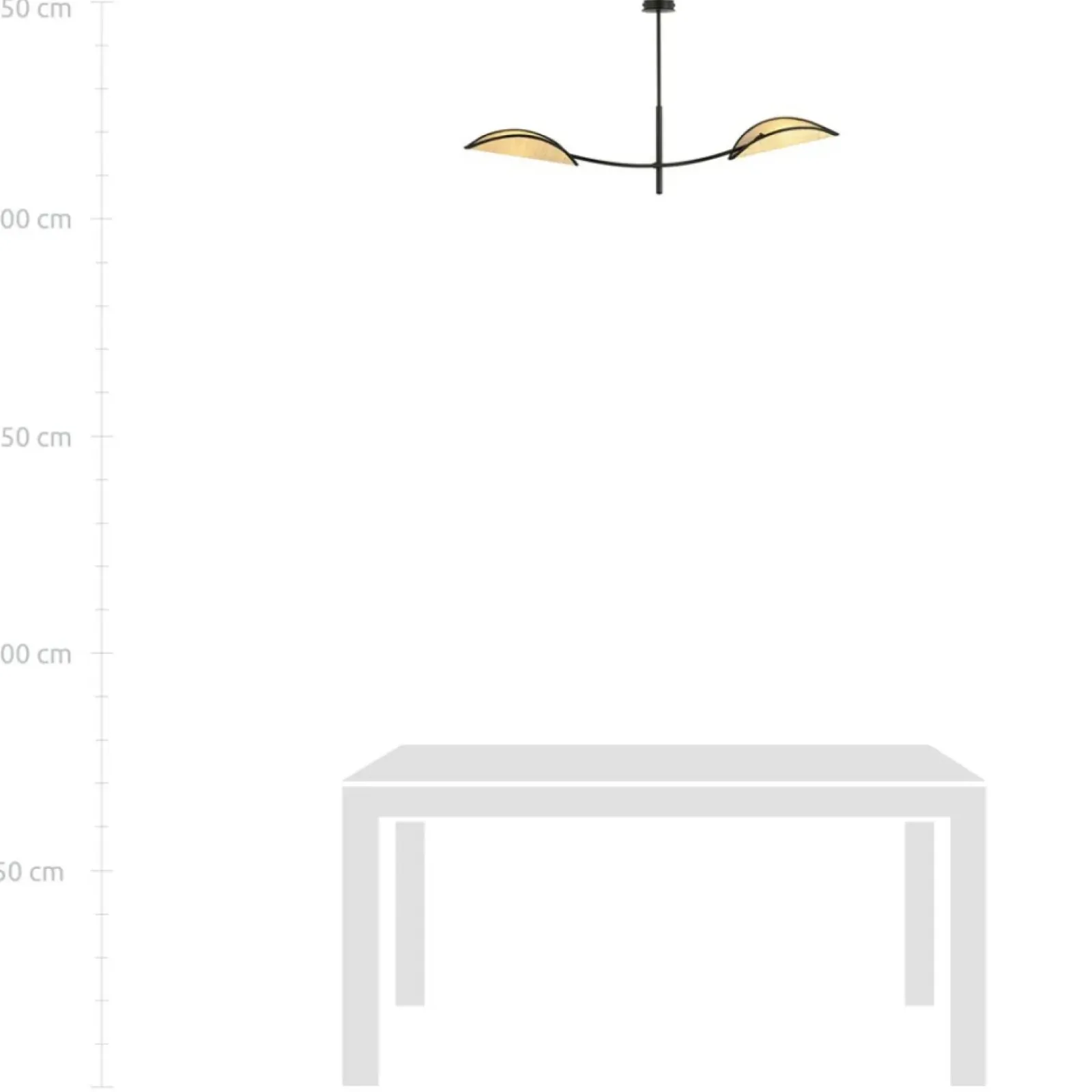 Sklep Kaja Minimalistyczna lampa z ozdobnymi abażurami 1108/2 LOTUS | Kaja Best