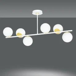Sklep Kaja Minimalistyczna lampa ze złotymi elementami 1023/6 FLOKI | Kaja Cheap