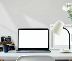 Sklep Kaja Minimalistyczna lampka biurkowa dla ucznia TB-37643-BG PRATO | Kaja* Lampki Biurkowe