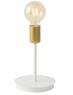 Sklep Kaja Minimalistyczna lampka stołowa na ozdobną żarówkę SIG 50317 GINO* Nowoczesne Lampki Stołowe
