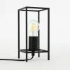 Sklep Kaja Minimalistyczna lampka stołowa TB-3343-1S-BK MELANDO | Kaja* Nowoczesne Lampki Stołowe