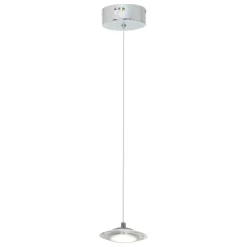 Sklep Kaja Minimalistyczna, ledowa lampa wisząca ML411 ELLIPSE | Kaja Oświetlenie chrom Discount