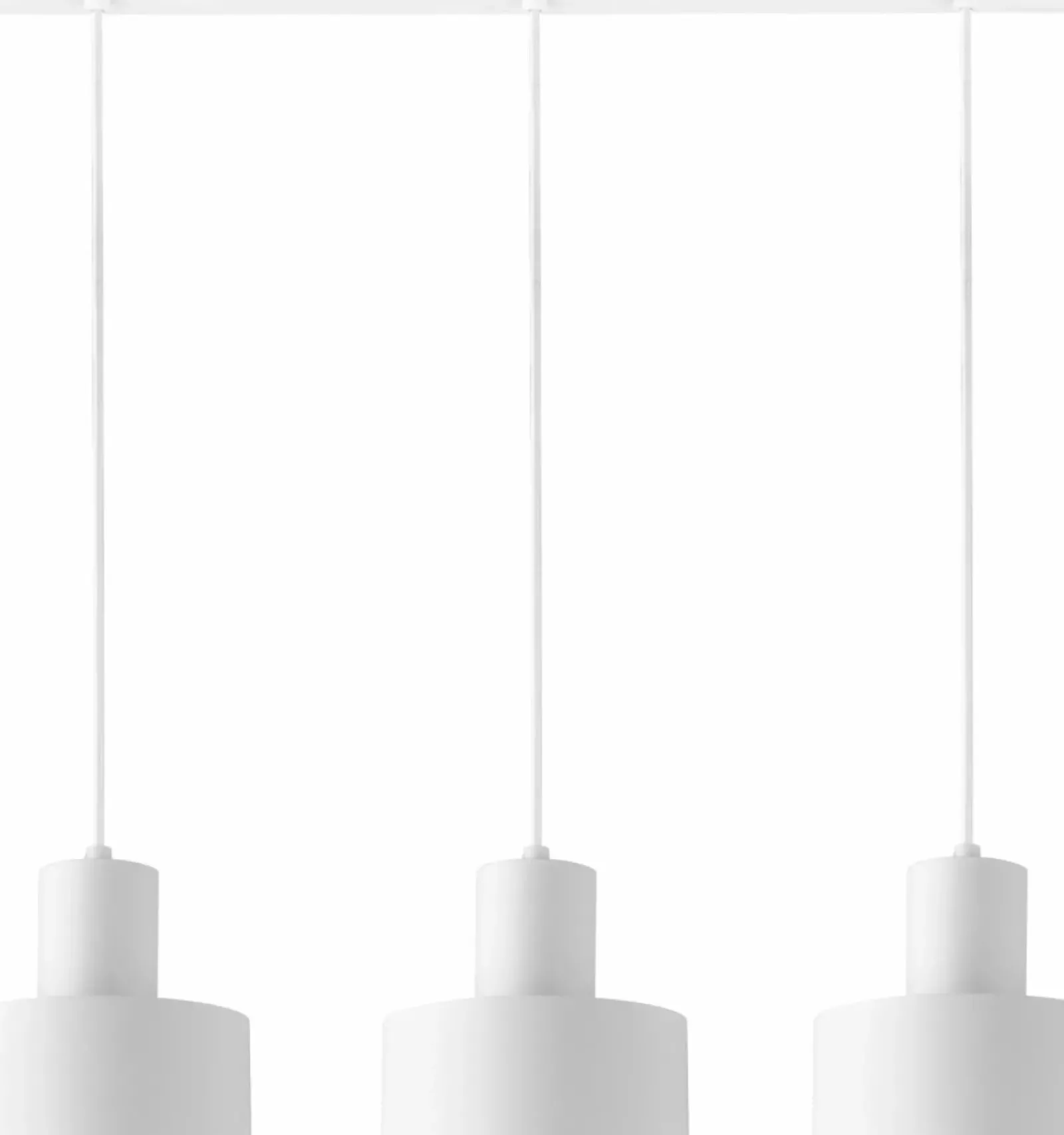 Sklep Kaja Minimalistyczna listwa sufitowa z trzema zwisami SIG 30905 z serii RIF biały Shop