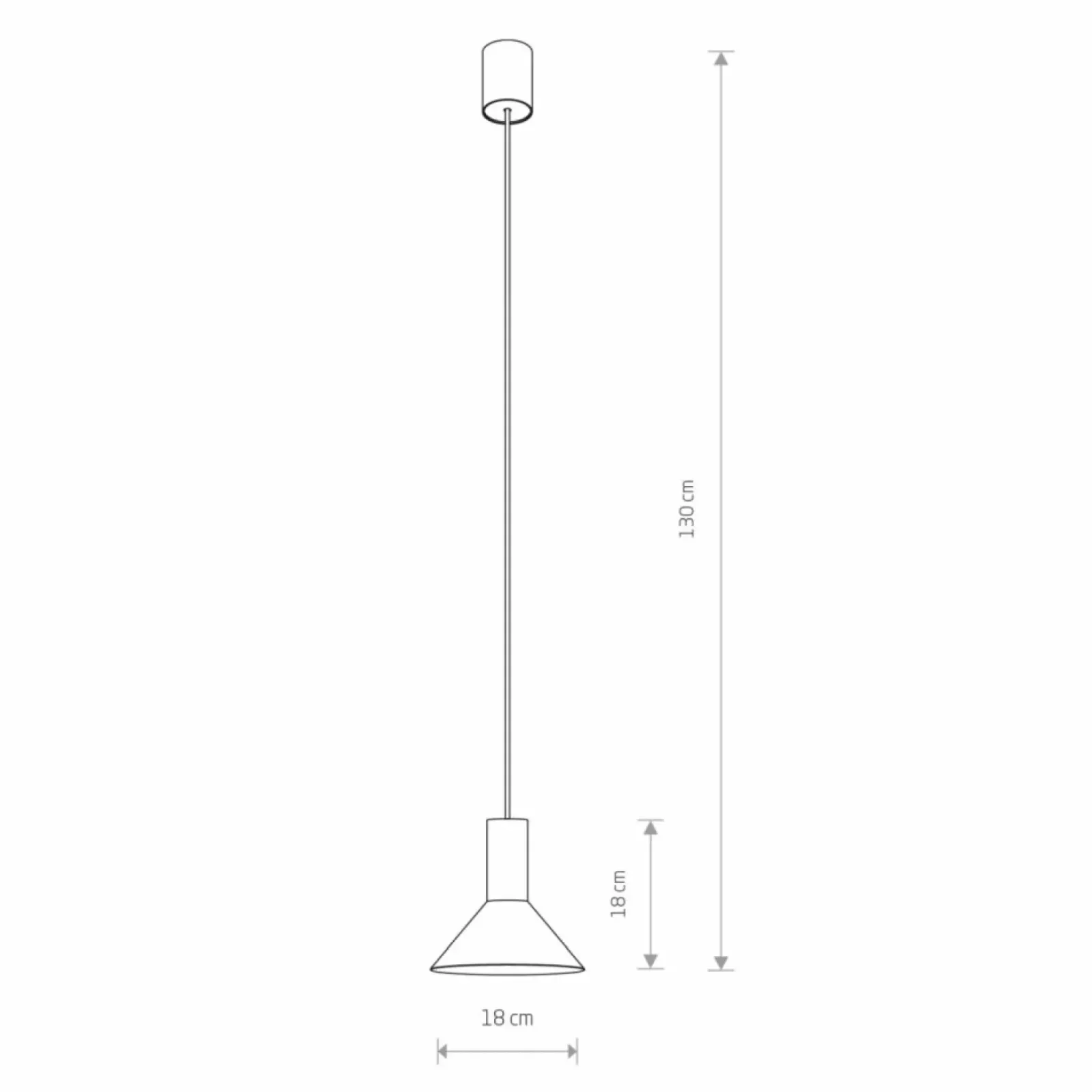 Sklep Kaja Minimalistyczna, loftowa lampa wisząca 8105 HERMANOS | Kaja czarny Outlet