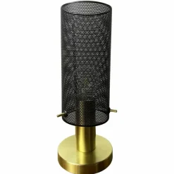 Sklep Kaja Minimalistyczna, metalowa lampka stołowa LP-945/1T BK TIRANA | Kaja* Nowoczesne Lampki Stołowe