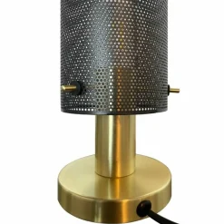 Sklep Kaja Minimalistyczna, metalowa lampka stołowa LP-945/1T BK TIRANA | Kaja* Nowoczesne Lampki Stołowe