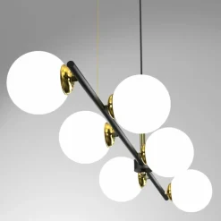 Sklep Kaja Minimalistyczna, molekularna lampa nad stół MLP7845 POP | Kaja Cheap