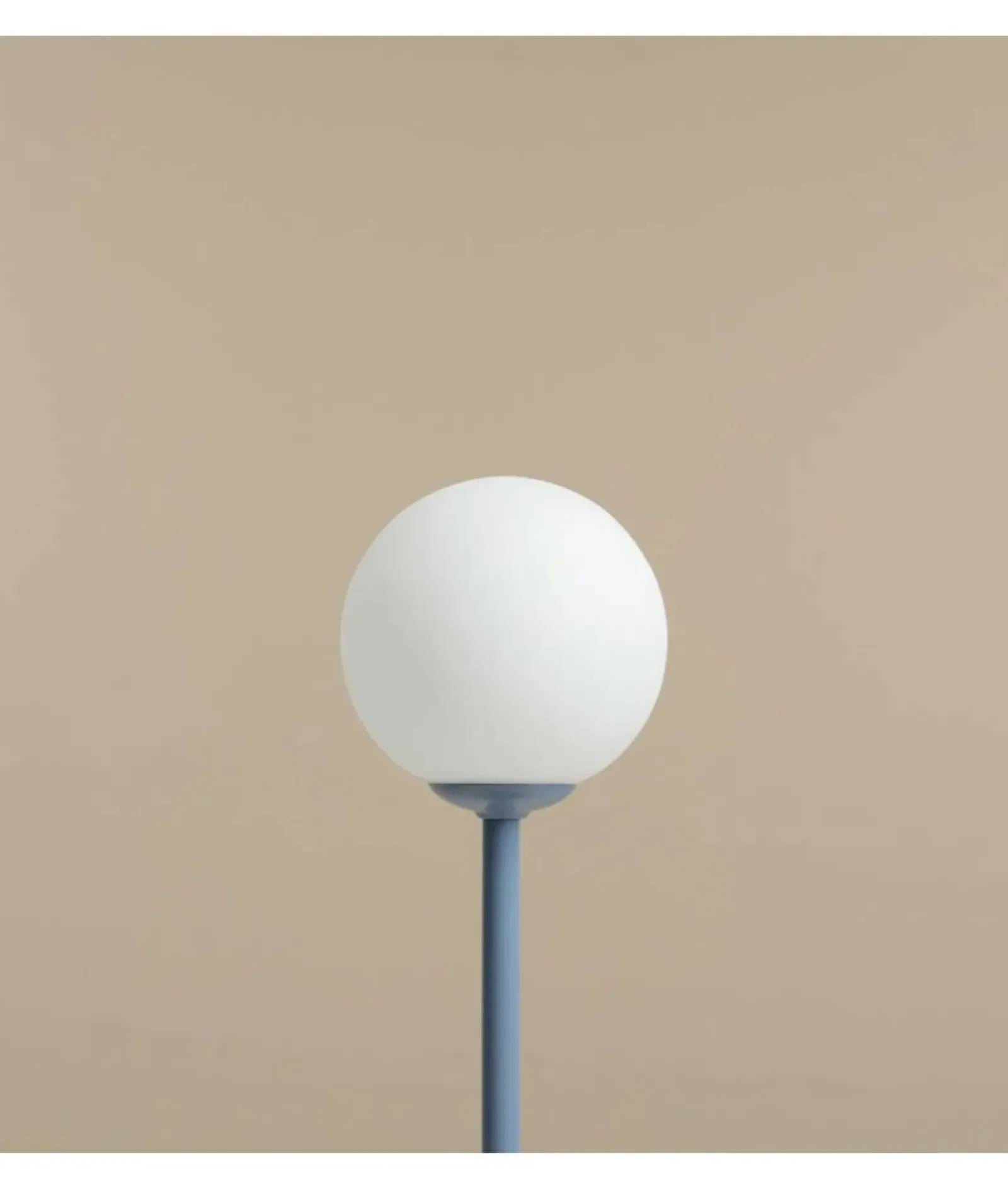 Sklep Kaja Minimalistyczna, niebieska lampka na szafkę nocną 1080B16 PINNE* Nowoczesne Lampki Stołowe