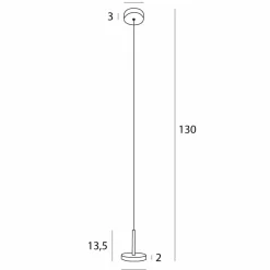 Sklep Kaja Minimalistyczna, prosta lampa wisząca LED MX P0528 IBIZA | Kaja Fashion