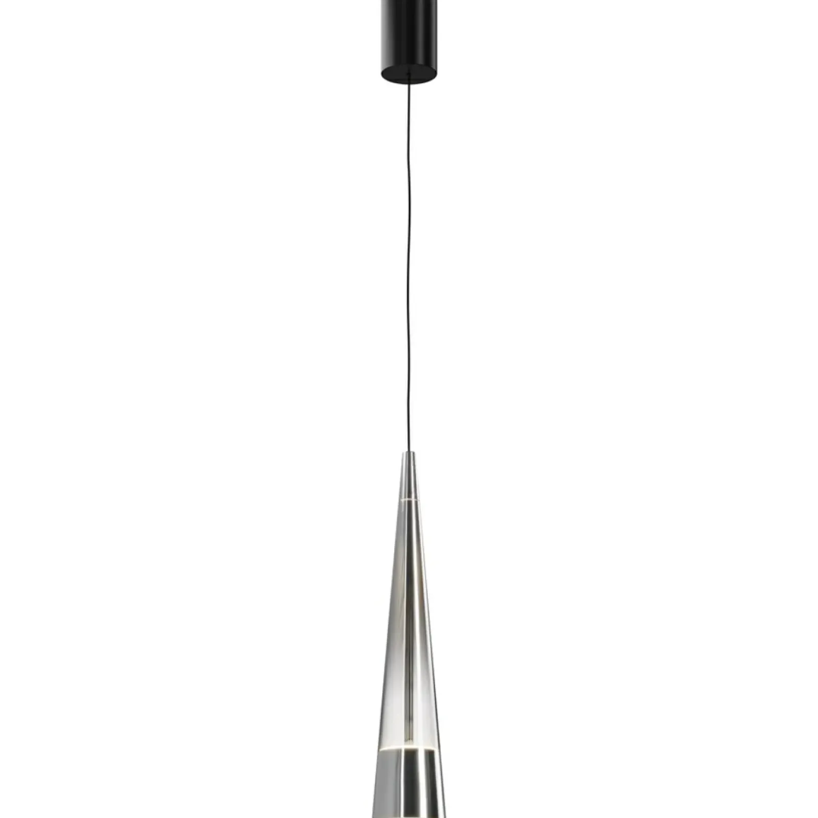 Sklep Kaja Minimalistyczna, stożkowa lampa na zwisie P090PL-L12CH3K SINTESI Discount