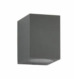 Sklep Kaja Minimalistyczny kinkiet elewacyjny, trzonek GU10 5001 DG z serii MINI | Kaja Ośw* Kinkiety Ogrodowe