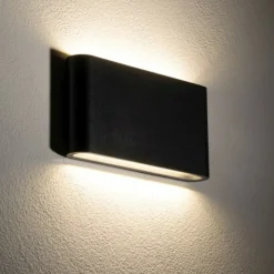 Sklep Kaja Minimalistyczny kinkiet zewnętrzny LED 3000K 11364 SEMILED | Kaja* Kinkiety Ogrodowe