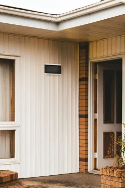 Sklep Kaja Minimalistyczny, płaski kinkiet ogrodowy K-8149 SITRA | Kaja* Kinkiety Ogrodowe|Kinkiety Zewnętrzne Na Elewacje